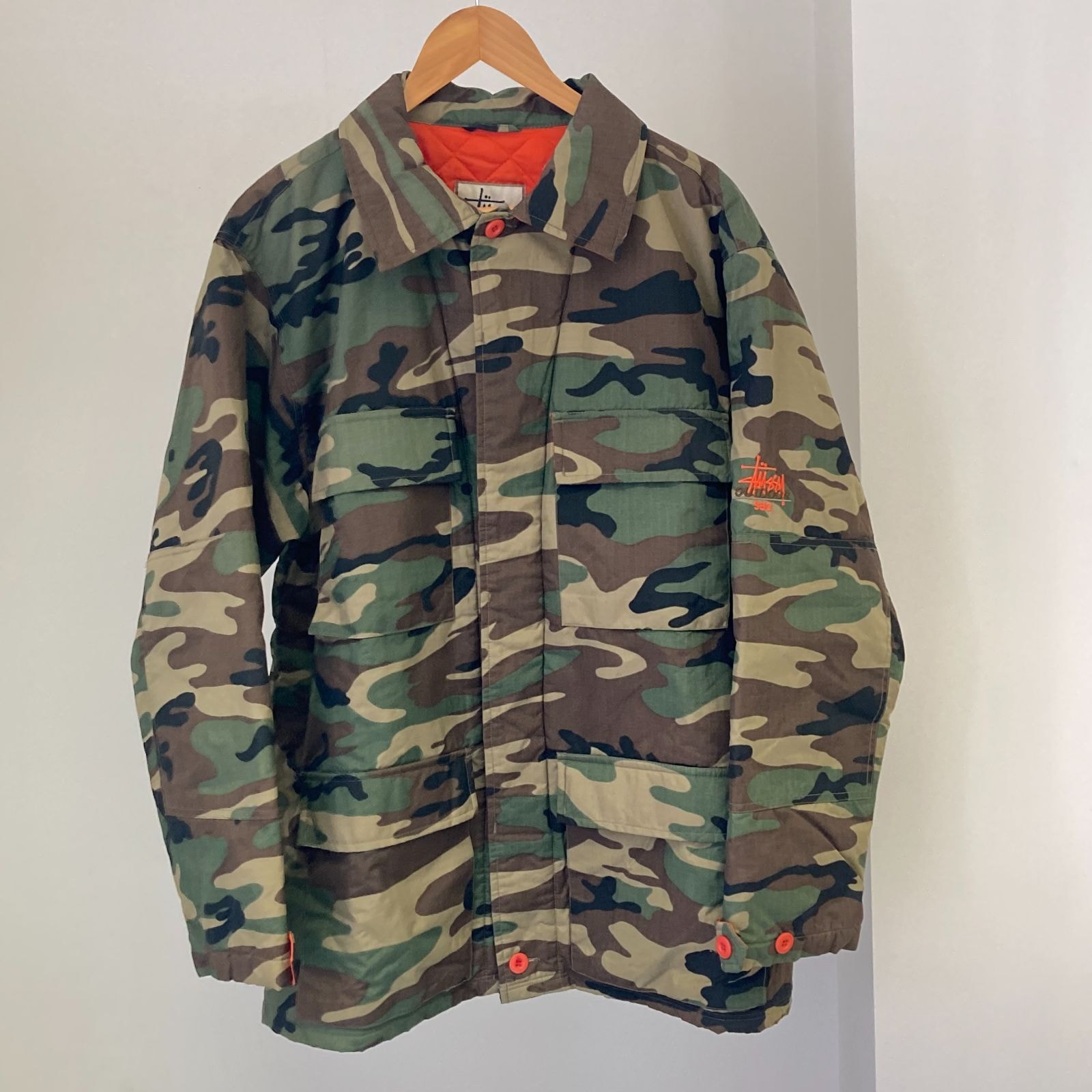 Stussy(ステューシー) OUT DOOR アウトドア カモフラ ジャケット サイズM カモフラ