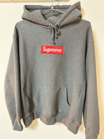 Supreme Box Logo Hooded Sweatshirt "Charcoal" (21FW)