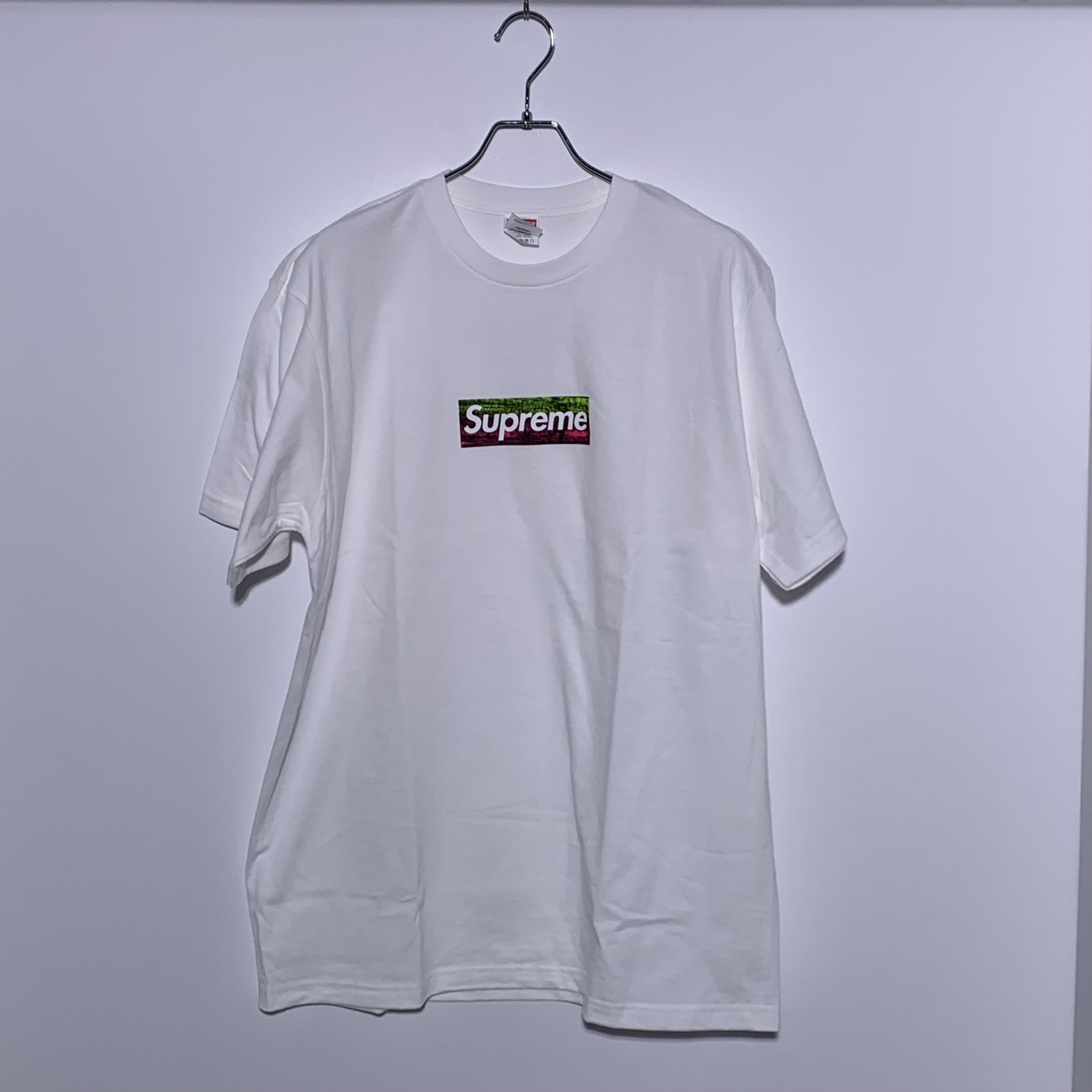 Supreme Los Angeles Fire Relief Box Logo Tee "White"