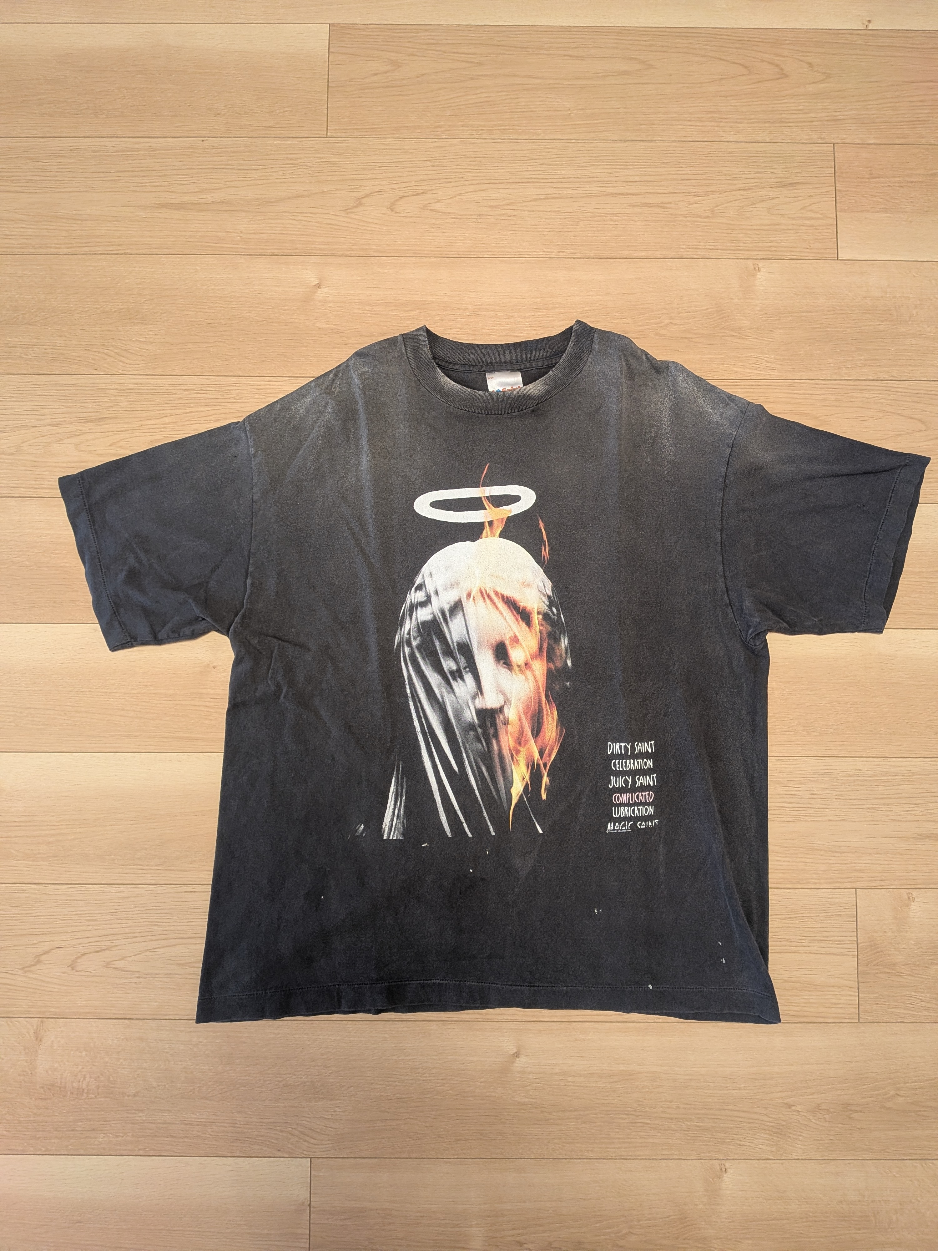 SAINT Mxxxxxx SS Tee Devil Daddy "Black" SM-HR8-0000-002