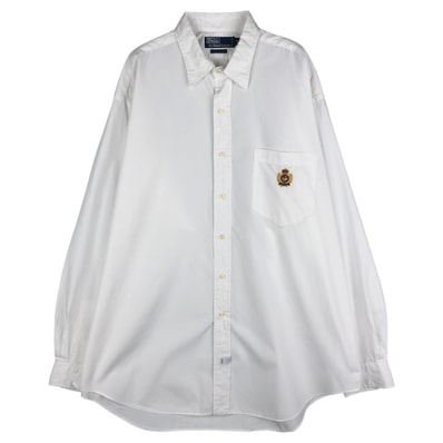 古着 ラルフローレン Ralph Lauren 長袖 ボタンダウンシャツ メンズXL相当/eaa458870
