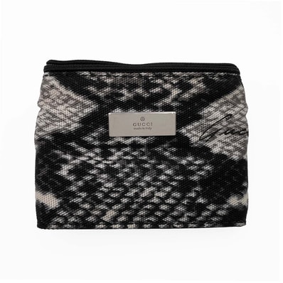 GUCCI グッチ リストバンド パイソン柄 トムフォード期 コインケース
財布 ウォレット キャンバス レザー グレー レディース
【中古】