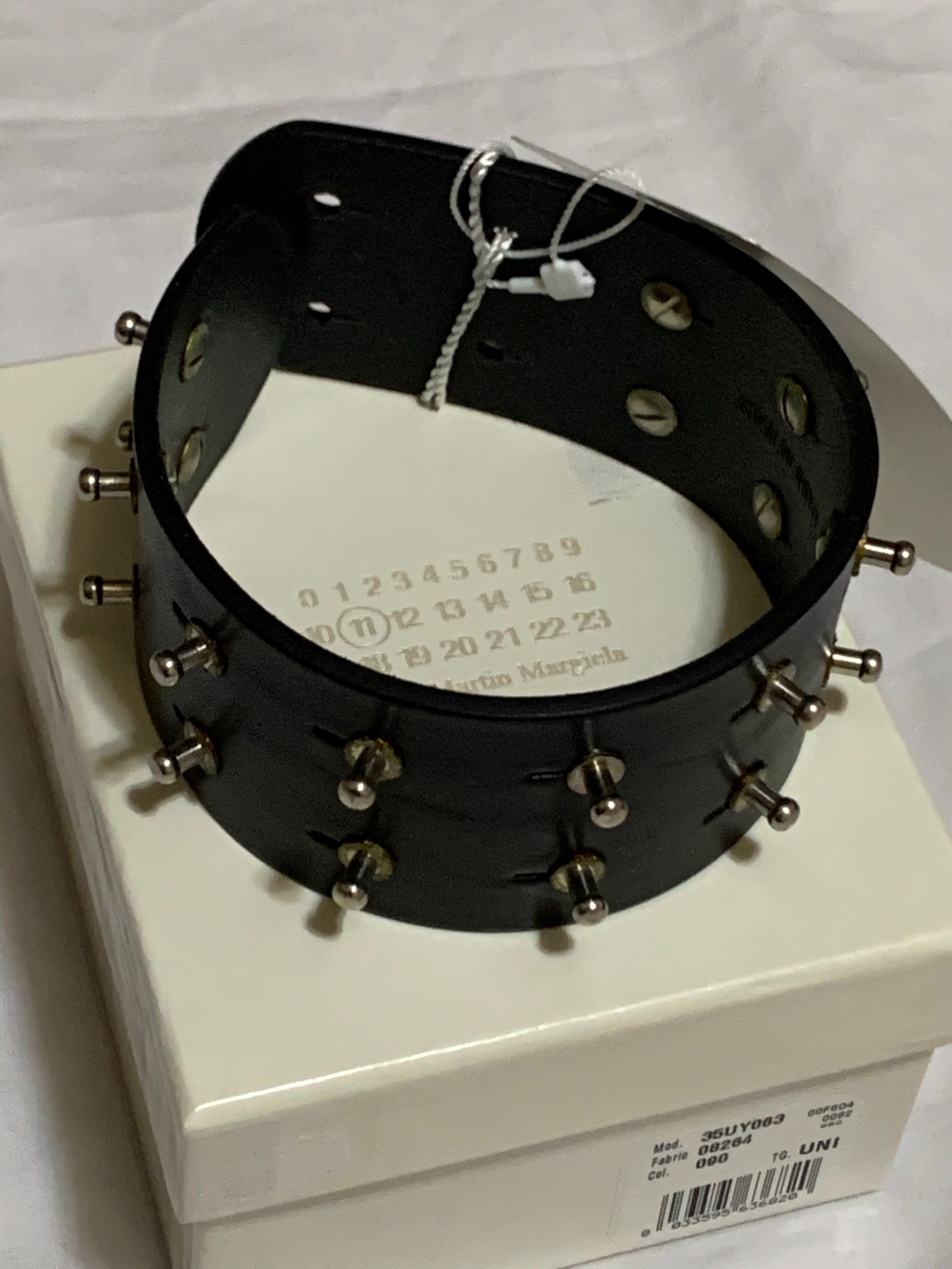 マルタンマルジェラ レザーブレスレット