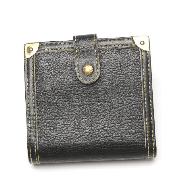 ルイヴィトン LOUIS VUITTON コンパクトジップ M91828 スハリ 二つ折り財布