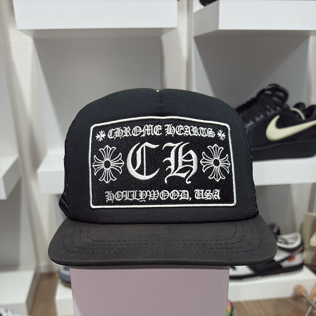 Chrome Hearts Trucker Cap CH "Black"