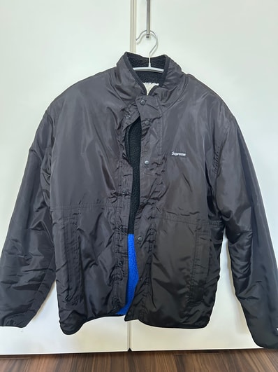 Supreme Reversible Colorblocked Fleece Jacket Supreme Reversible Colorblocked Fleece Jacket