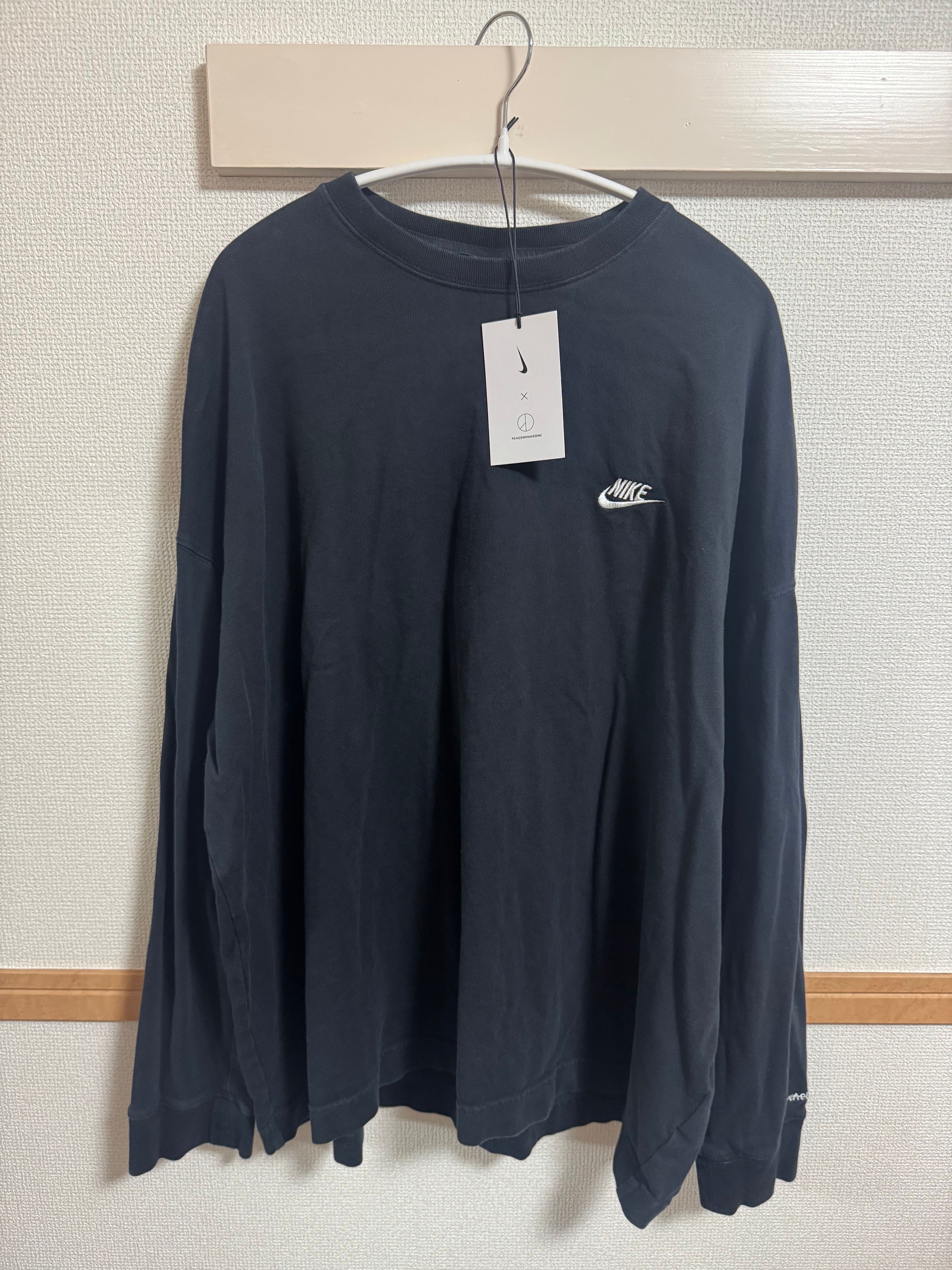 PEACEMINUSONE PMO x NIKE LS Tee "Black" / G-DRAGON