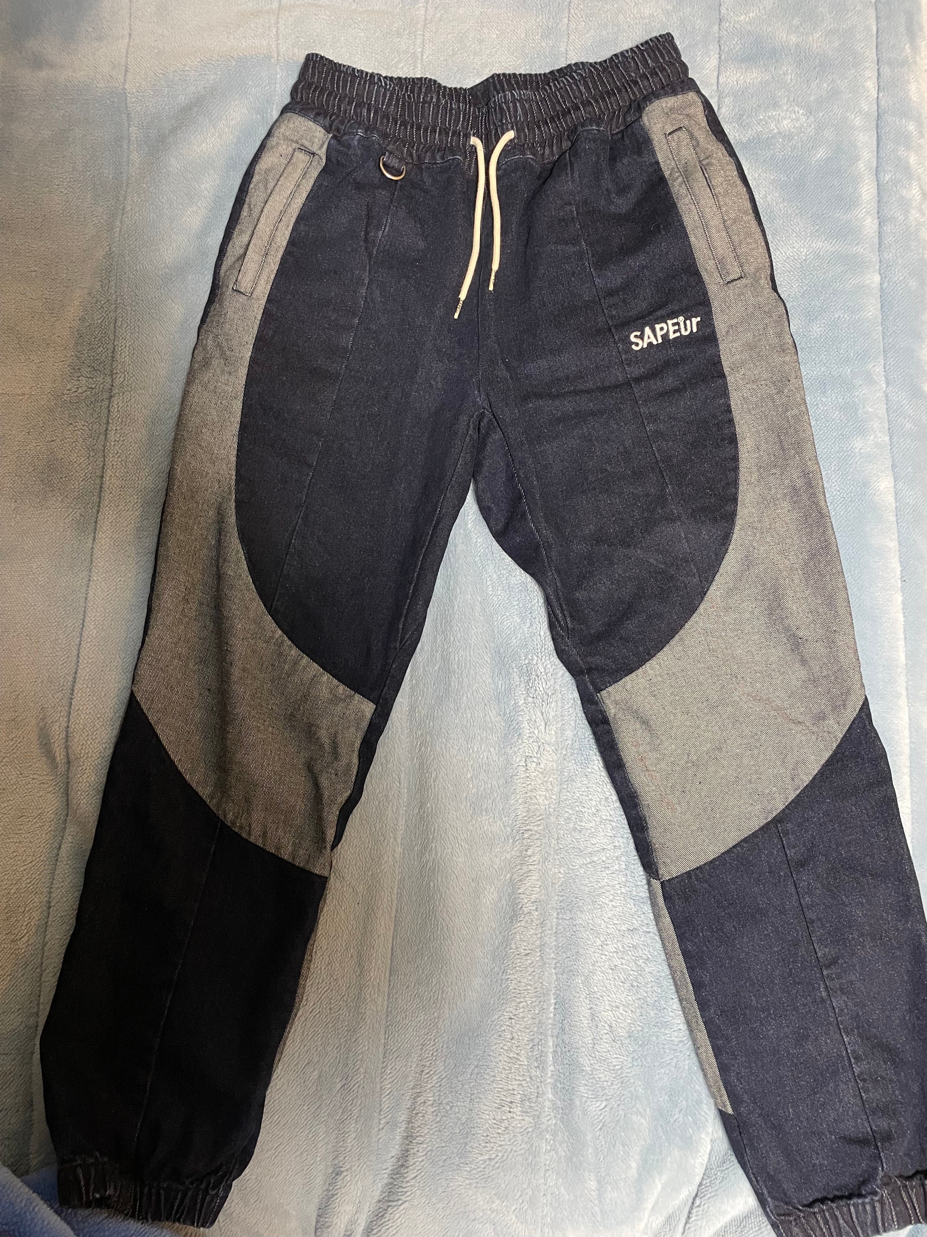 SAPEur DENIM TRACK PANTS "Indigo"