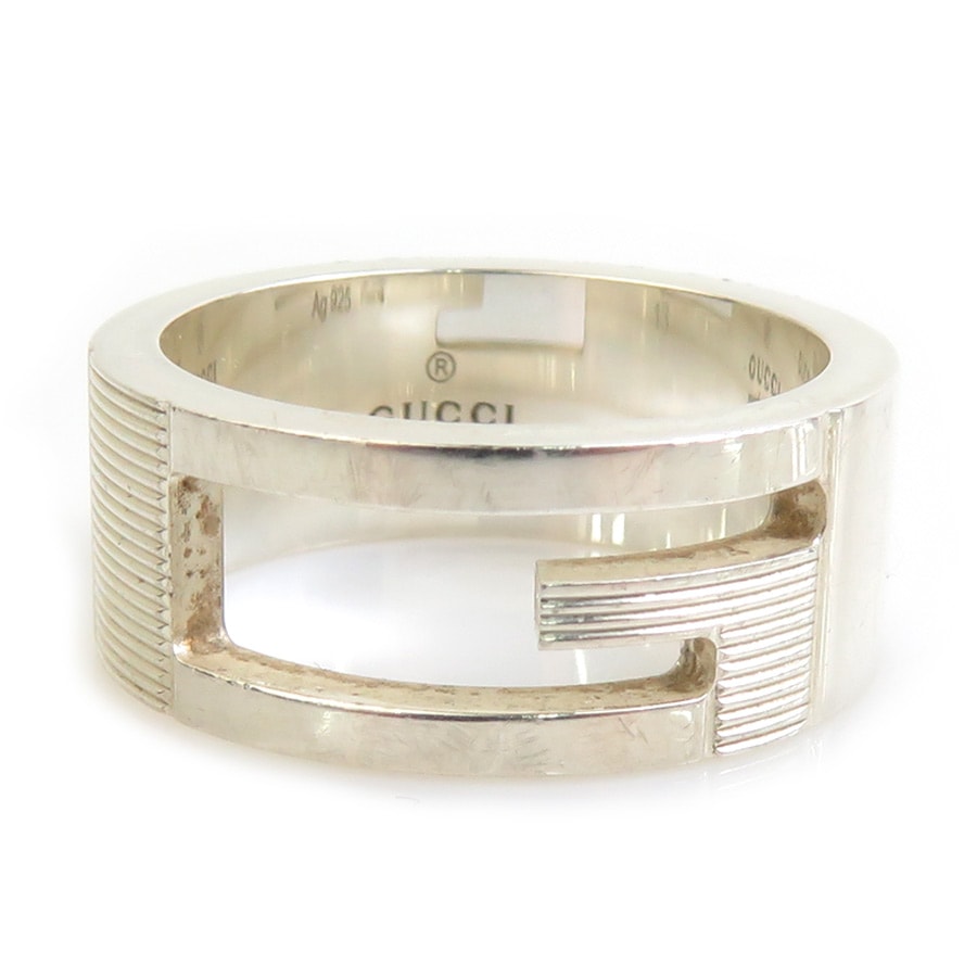 グッチ GUCCI リング・指輪 シルバー925 シルバー ユニセックス 12号【中古】 h31207