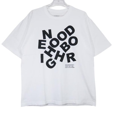 NEIGHBORHOOD NH . Tee SS-25 "White"
