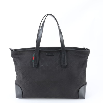 ■美品 グッチ GGキャンバス 308928 トート バッグ