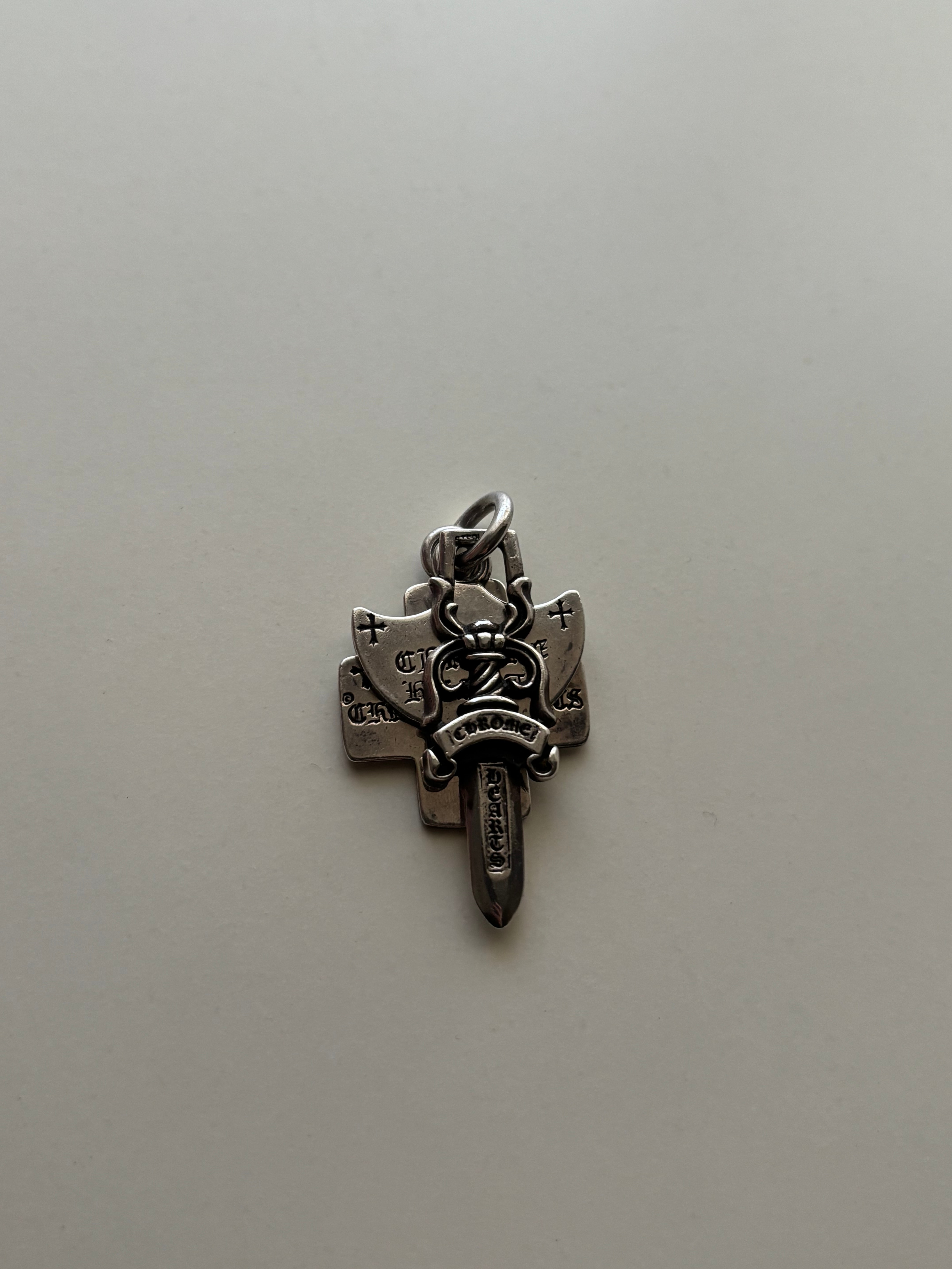 Chrome Hearts 3 Trinket Pendant "Silver"