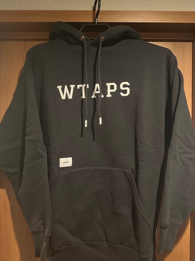 Wtaps Academy / Hoody / Cotton. College "Black"