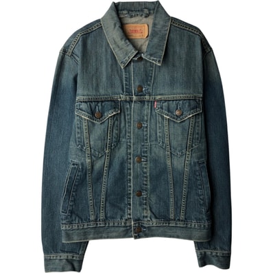 古着 00年代 リーバイス Levi's 70550-0439 ユーロモデル デニムジャケット Gジャン メンズS相当/eaa628440