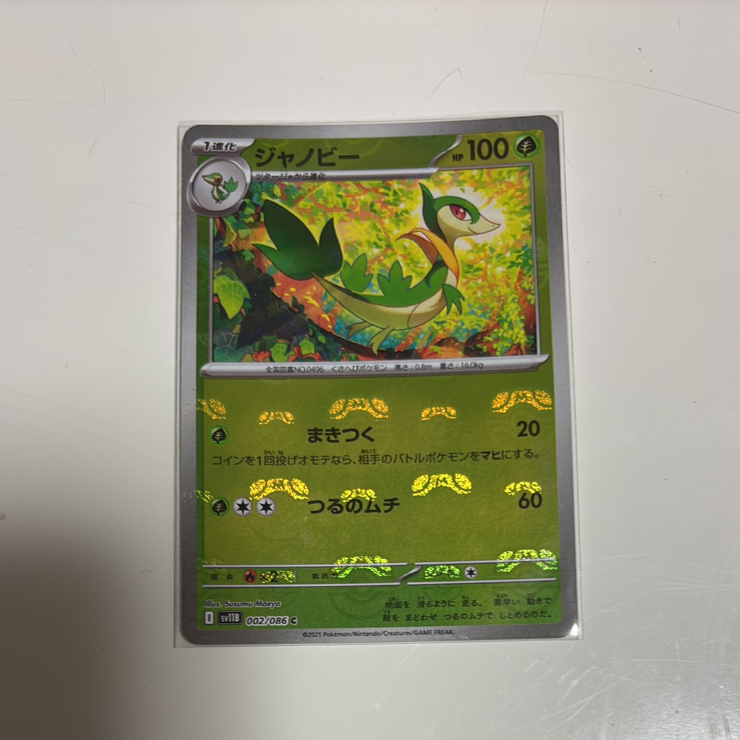 ジャノビー C :マスターボールミラー [SV11B 002/086](拡張パック「ブラックボルト」)