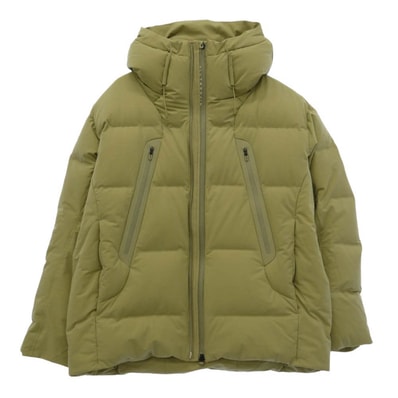 DESCENTE デサント DAMYGK32U ALLTERRAIN MIZUSAWA DOWN オルテライン 水沢 ダウン ジャケット ベージュ系 L【美品】【中古】