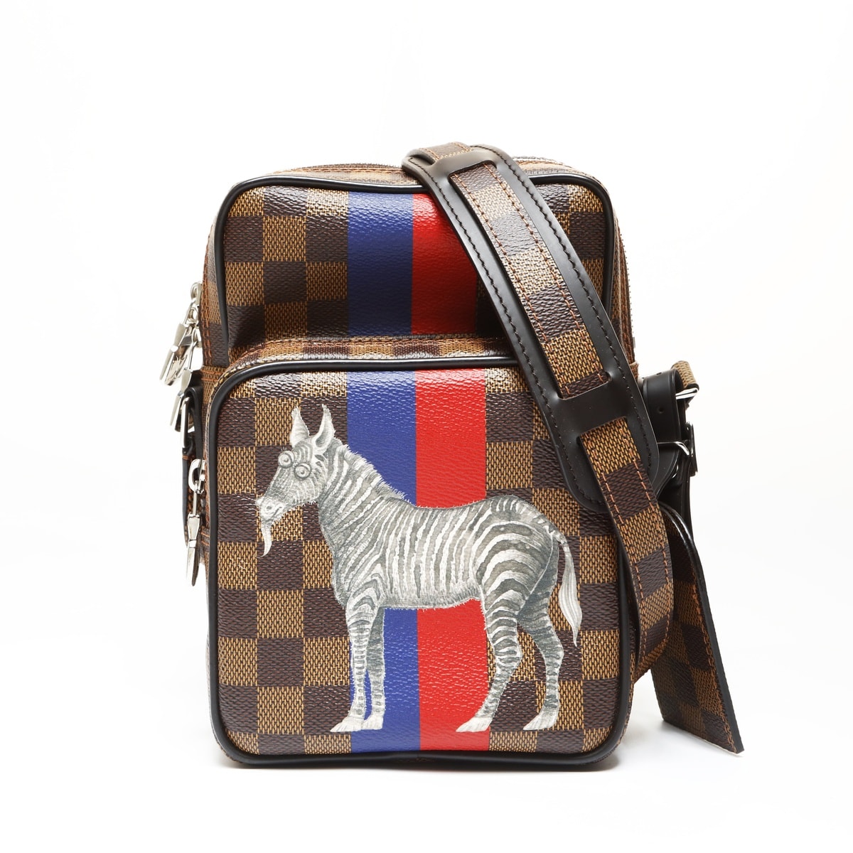 ヴィトン LV 2016年製 ダミエ アマゾン チャップマン ショルダーバッグ【中古】