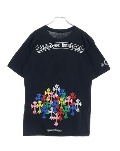 Chrome Hearts Cemetery Cross T-Shirt "Black/Multicolor"