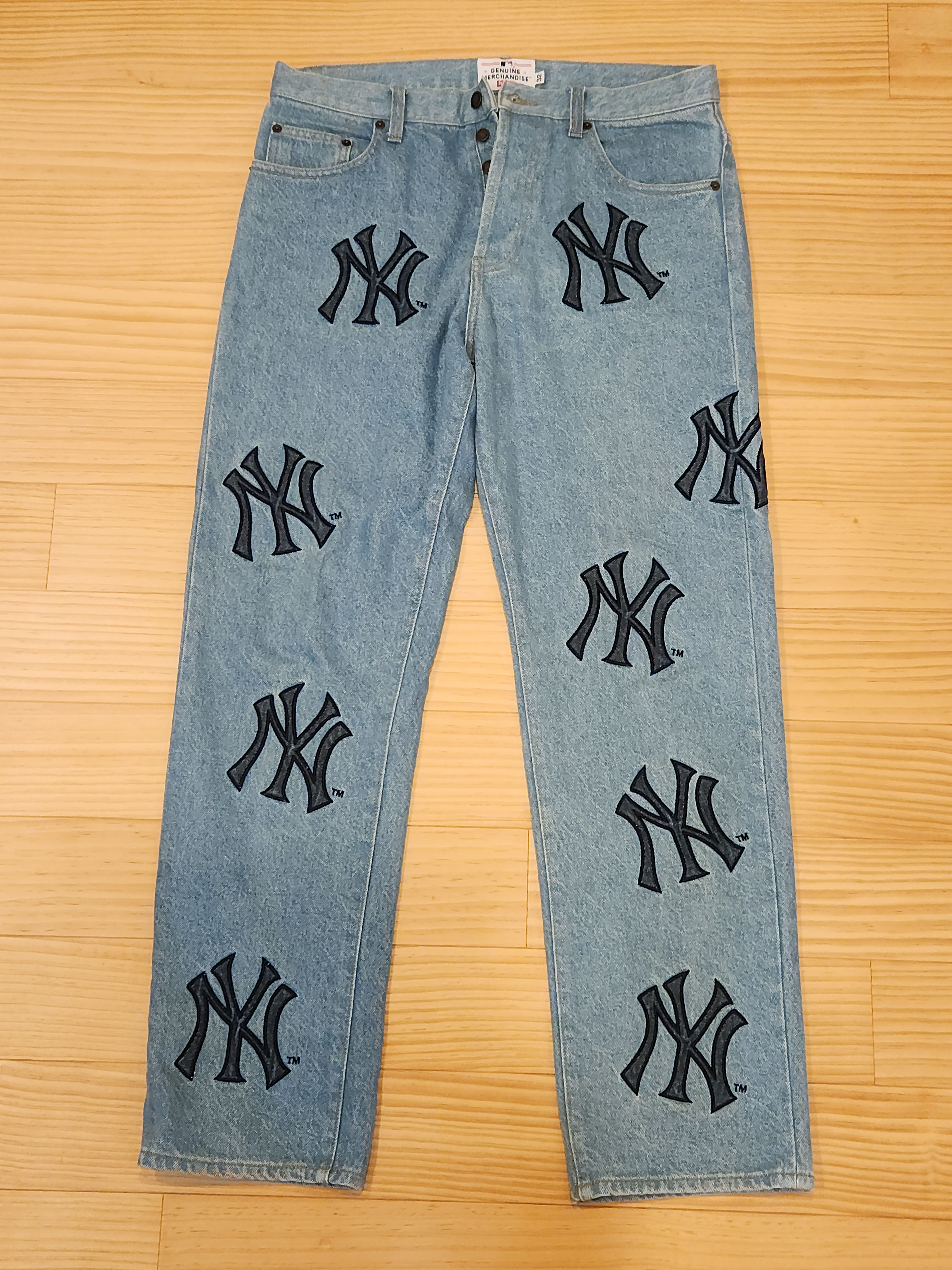 Supreme New York YankeesTM Regular Jean "Blue"