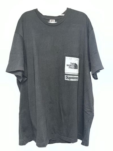 Supreme x The North Face Printed Pocket Tee "Black"