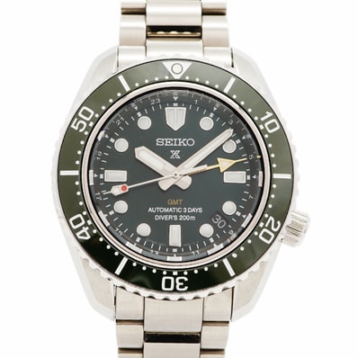 【6wfa0035】セイコー プロスペックス SBEJ009/6R54-00D0 グリーン文字盤【中古】腕時計 メンズ