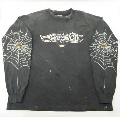 SAINT Mxxxxxx x TEFLON DISCO LS Tee Insanity "Black"