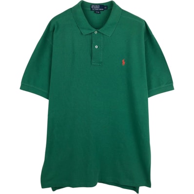古着 ラルフローレン Ralph Lauren POLO by Ralph Lauren 半袖 ポロシャツ メンズXL相当/eaa622669