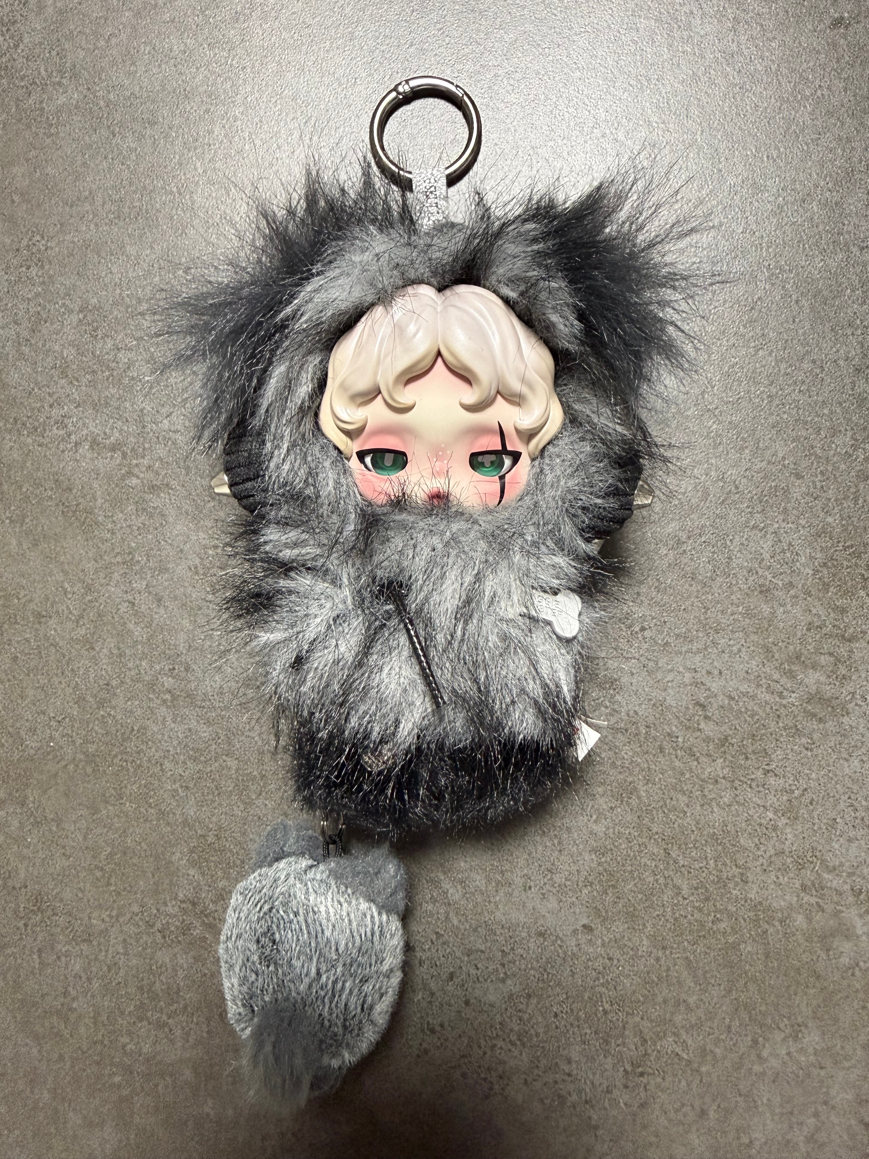 POP MART SKULLPANDA You Found Me! Series Plush Doll Pendant Buddy Doggie (Secret)