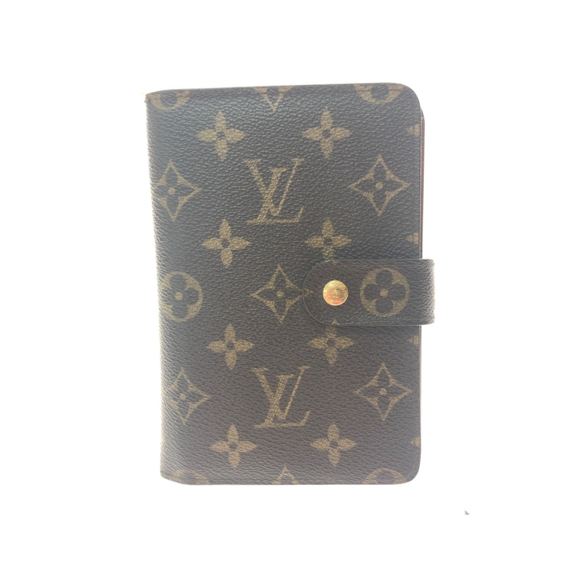 ▼▼LOUIS VUITTON ルイヴィトン レディース 二つ折り財布 モノグラム ポルトパピエ・ジップ M61207 ブラウン
