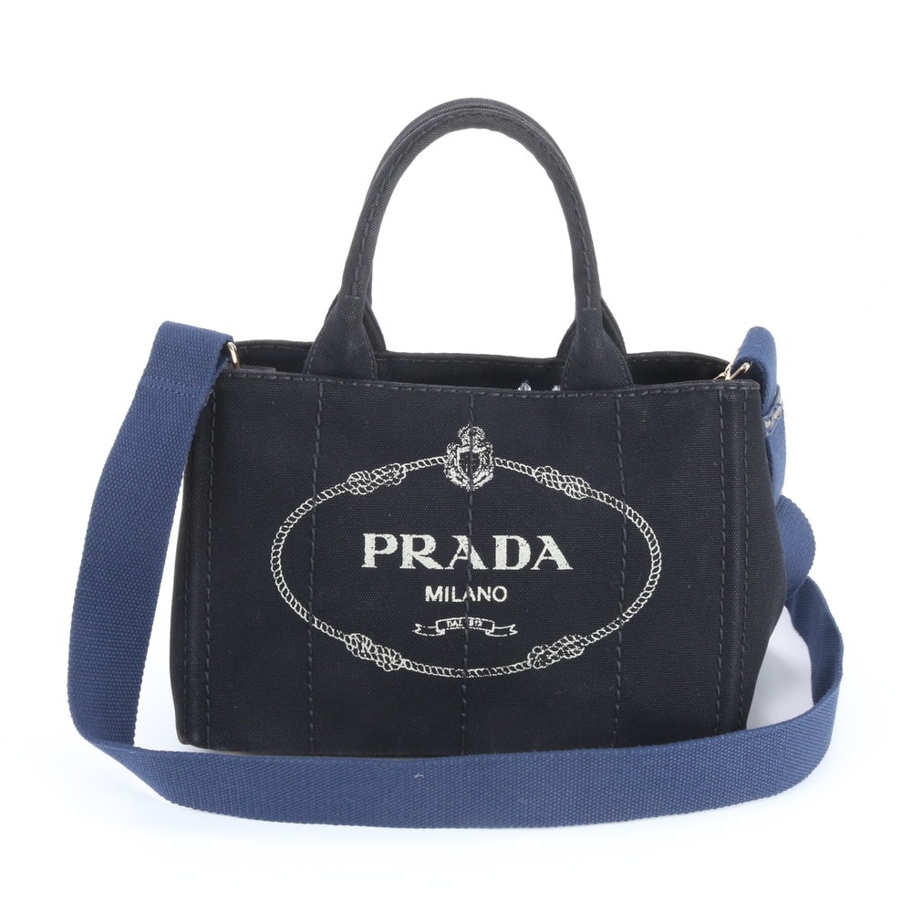 ■極美品 プラダカナパ ショルダーバッグ
