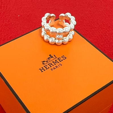 HERMES エルメス パラード リング シルバー925 リング・指輪 10号 シルバー
21241