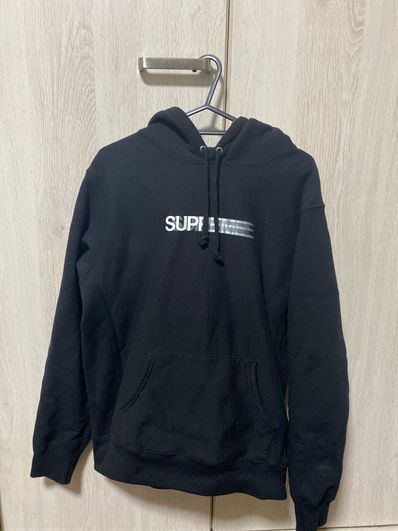 Supreme Motion Logo Hooded Sweatshirt "Black" (20SS)