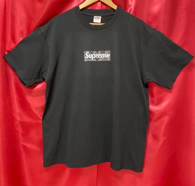 Supreme Bandana Box Logo Tee "Black"