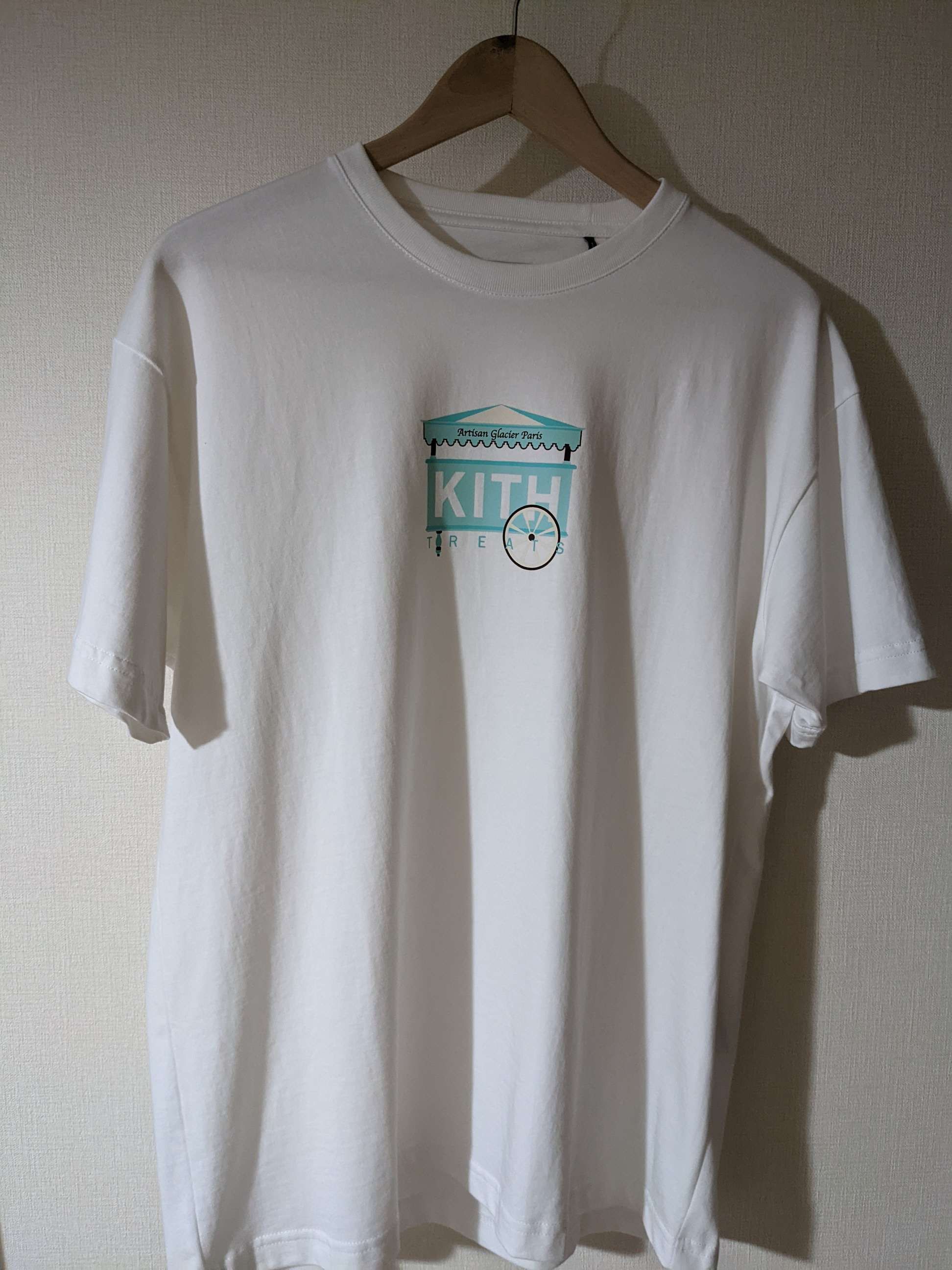 Kith Treats Paris Ice Cream Cart Tee "White"