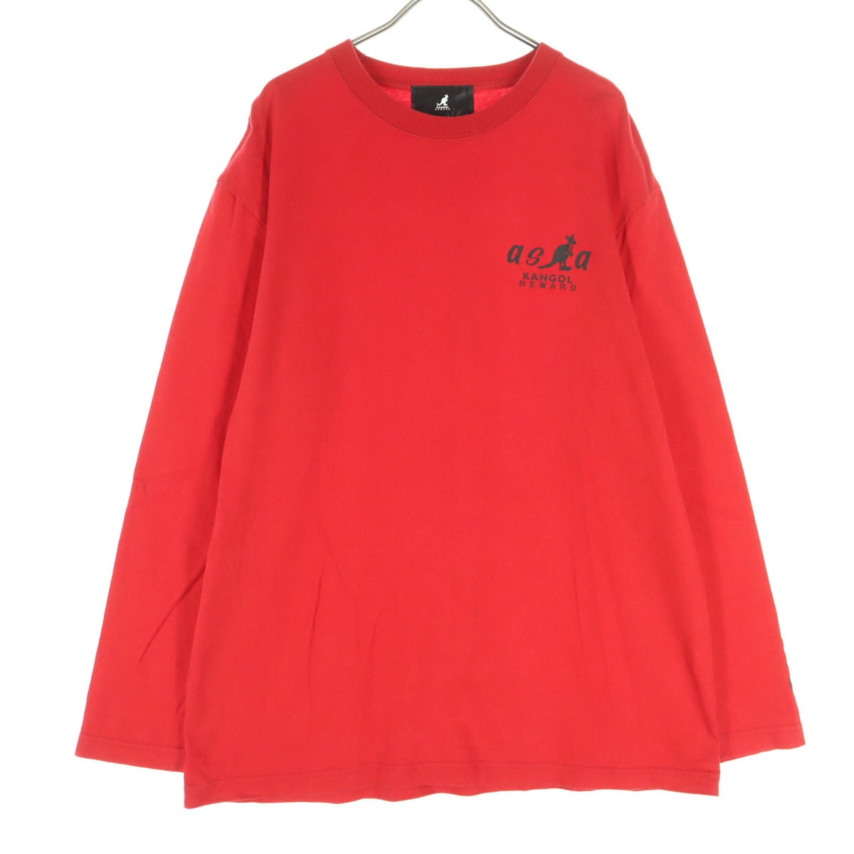 KANGOL カンゴール 長袖 Tシャツ XL レッド ロンT