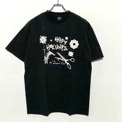 Stussy Happy Holiday T-Shirt "Black"