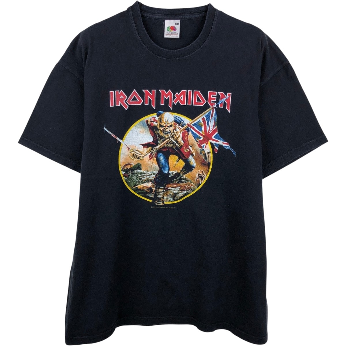 古着 00年代 フルーツオブザルーム FRUIT OF THE LOOM IRON MAIDEN アイアンメイデン バンドTシャツ バンT メンズL相当/eaa660478