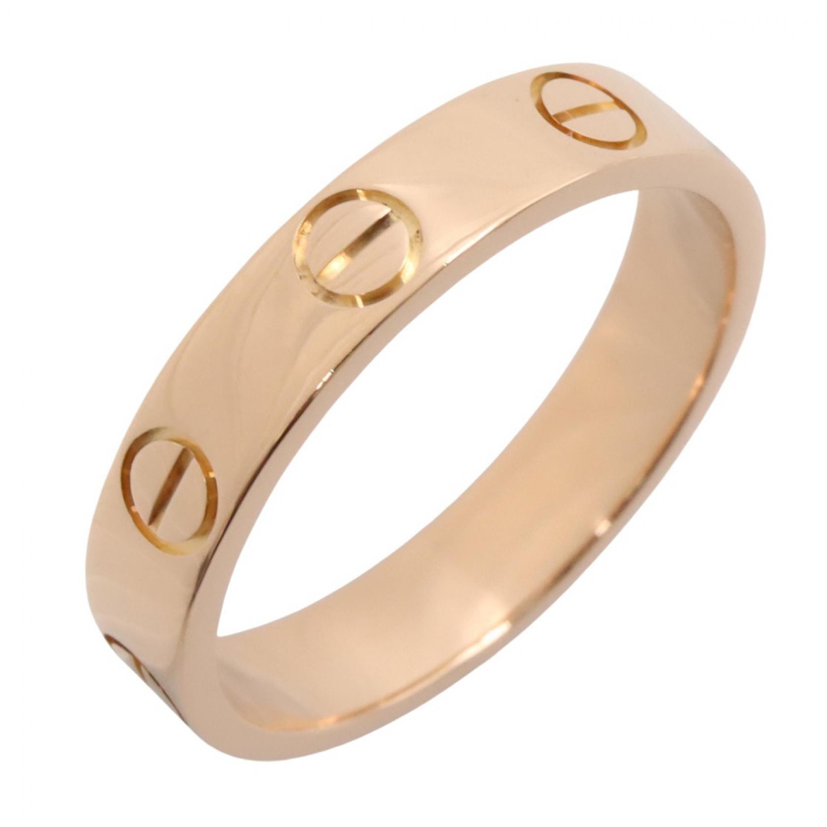 カルティエ CARTIER ミニラブリング リング・指輪 ジュエリー K18PG(ピンクゴールド) レディース ゴールド系 B4085200 【中古】