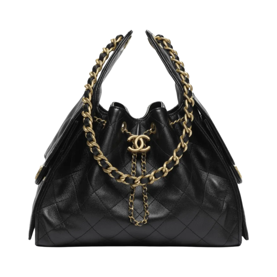 シャネル CHANEL 3番台 プッシュロック マトラッセ ショルダーバッグ【中古】 中古・古着通販】CHANEL (シャネル) マトラッセ プッシュロック