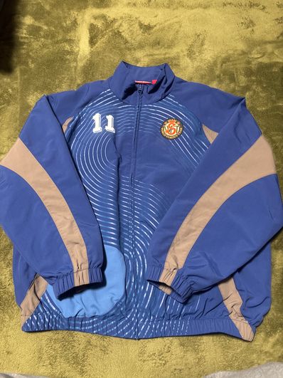 Supreme S Logo Track Jacket "Navy"