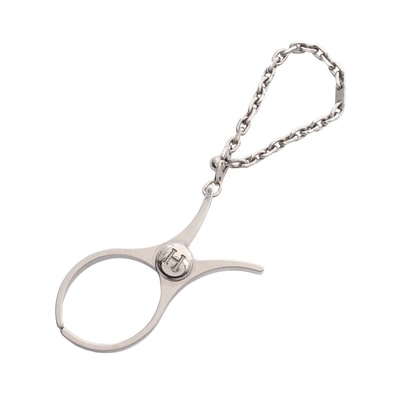 エルメス HERMES フィルー チャーム アクセサリー メタル レディース シルバー系 【中古】