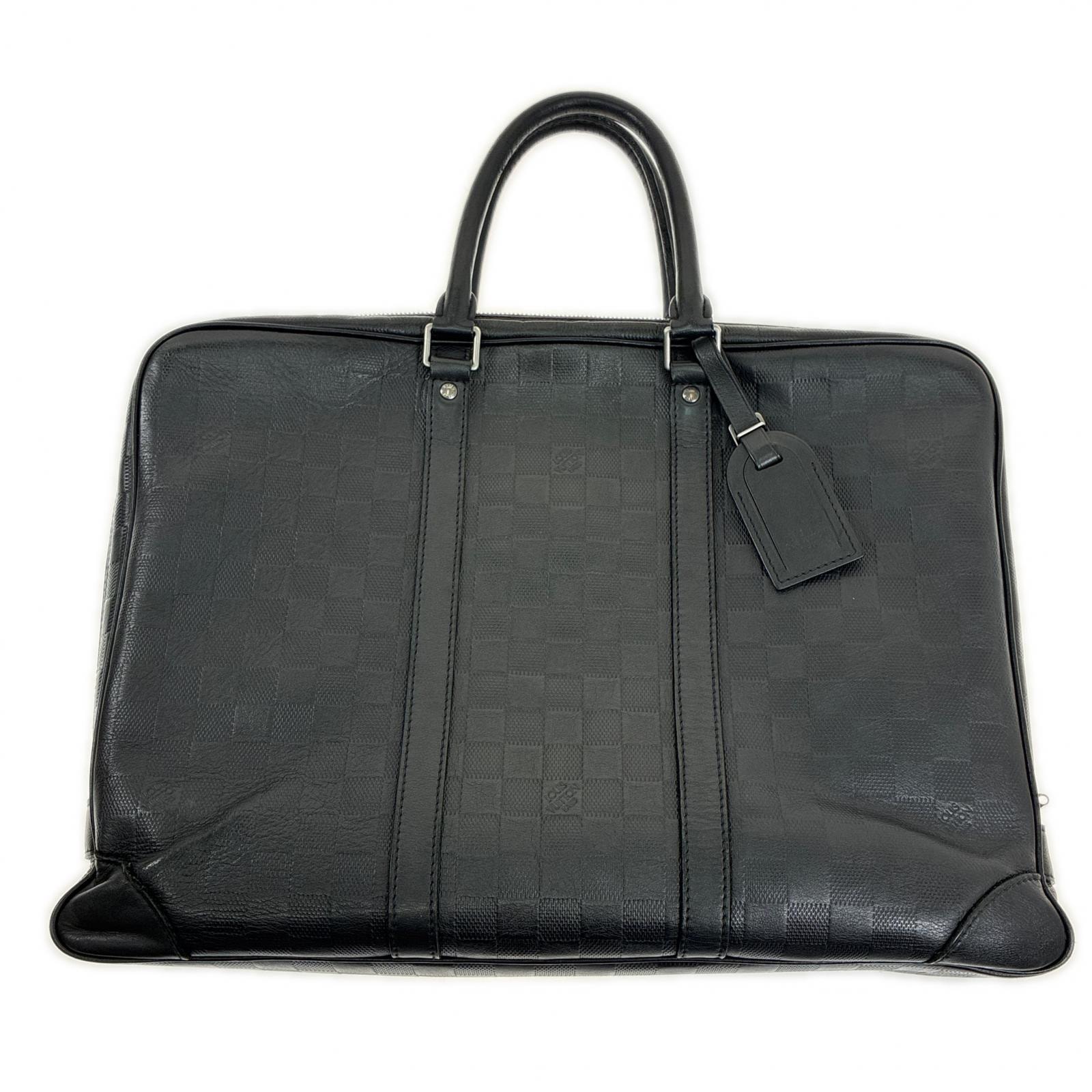 LOUIS VUITTON ルイヴィトン ダミエ・アンフィ二ポルト・ドキュマン・ヴォワヤージュ N41146 ブラック