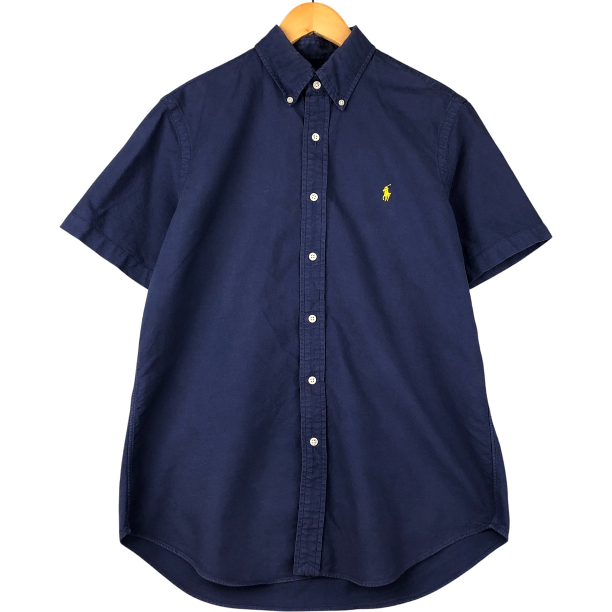 古着 ラルフローレン Ralph Lauren 半袖 ボタンダウンシャツ メンズM相当/eaa589302