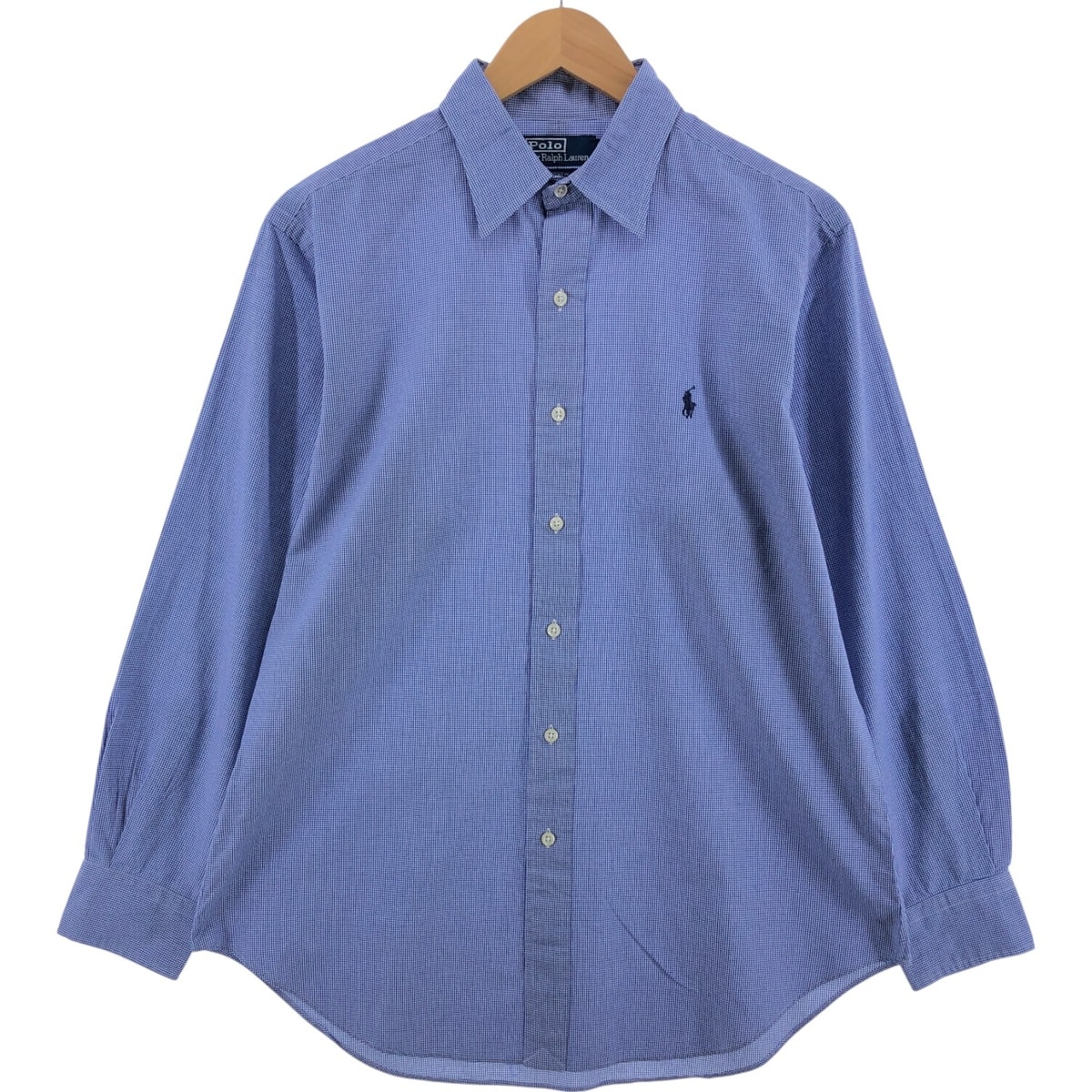 古着 ラルフローレン Ralph Lauren ANDREW 長袖 コットンチェックシャツ メンズL相当/eaa547439