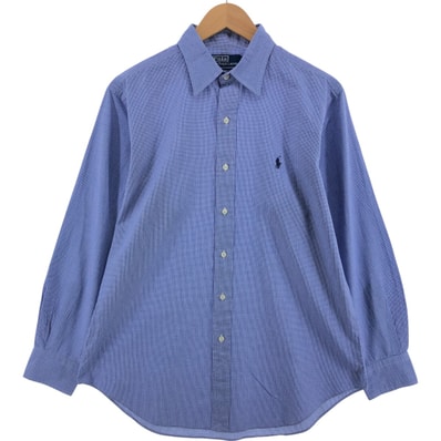 古着 ラルフローレン Ralph Lauren ANDREW 長袖 コットンチェックシャツ メンズL相当/eaa547439
