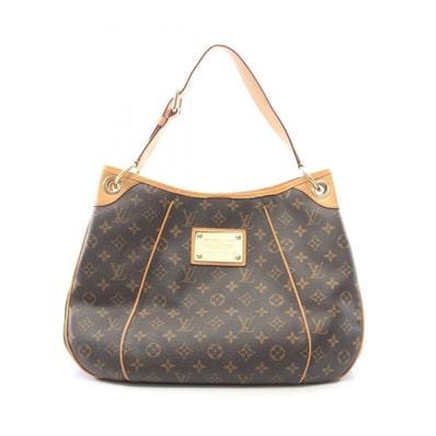 ルイ・ヴィトン LOUIS VUITTON ガリエラPM モノグラム ショルダーバッグ バッグ PVCコーティングキャンバス レザー レディース ブラウン系 M56382 【中古】