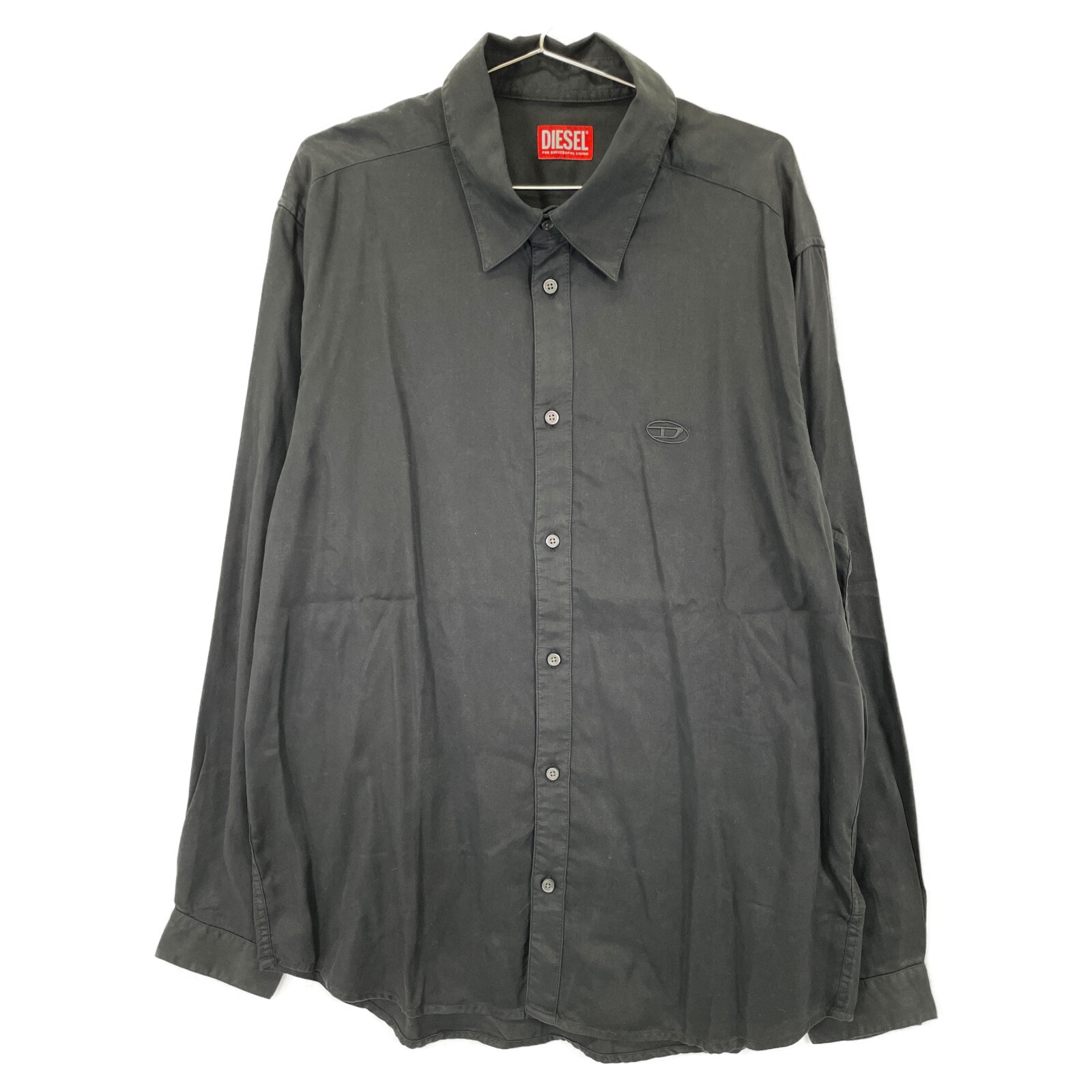 ディーゼル A14415 ブラック S-SIMPLY-C SHIRT 50