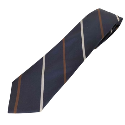シルク ストライプ ネクタイ【1142449849273】