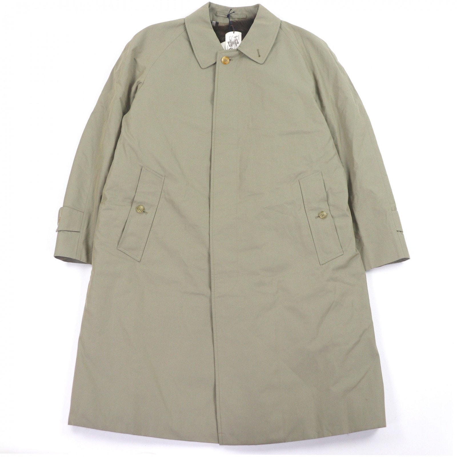 未使用品 バーバリー ステンカラーコート PICADILLY 玉虫色