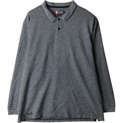 古着 ラルフローレン Ralph Lauren CHAPS チャップス 長袖 ポロシャツ メンズXL相当/eaa637530